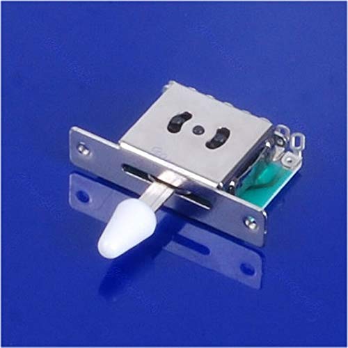 5 Way Guitar Pickup Selector Switch for Tele & Strat - High-Quality Toggle Lever Switch for Smooth Tone Selection - Perfect for Electric Guitar Upgrades & DIY Repairs