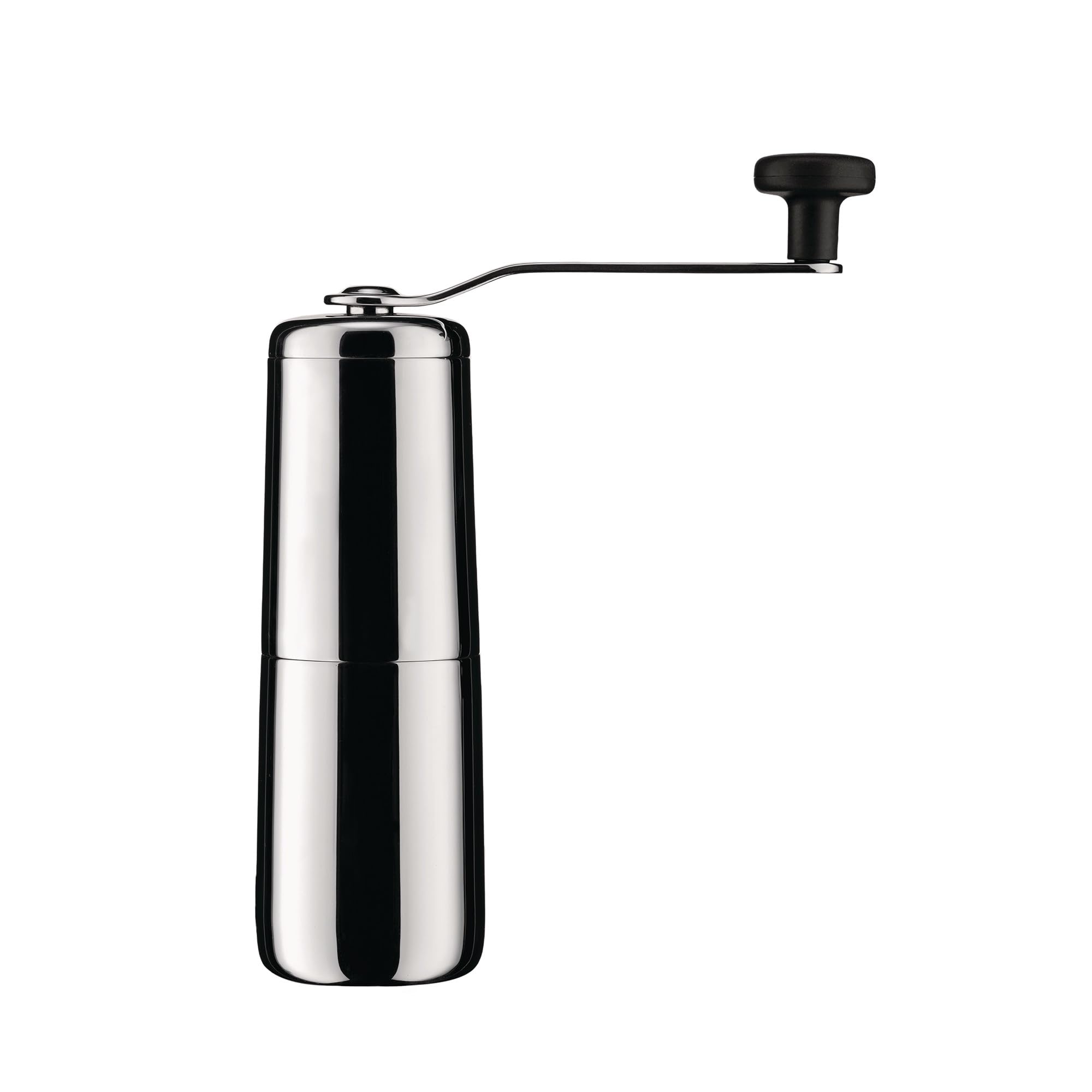 Alessi KT01 Manual Slow Coffee Grinder - Premium Stainless Steel Burr Mill for French Press, Pour Over & Espresso - Perfect for Home Baristas & Coffee Enthusiasts