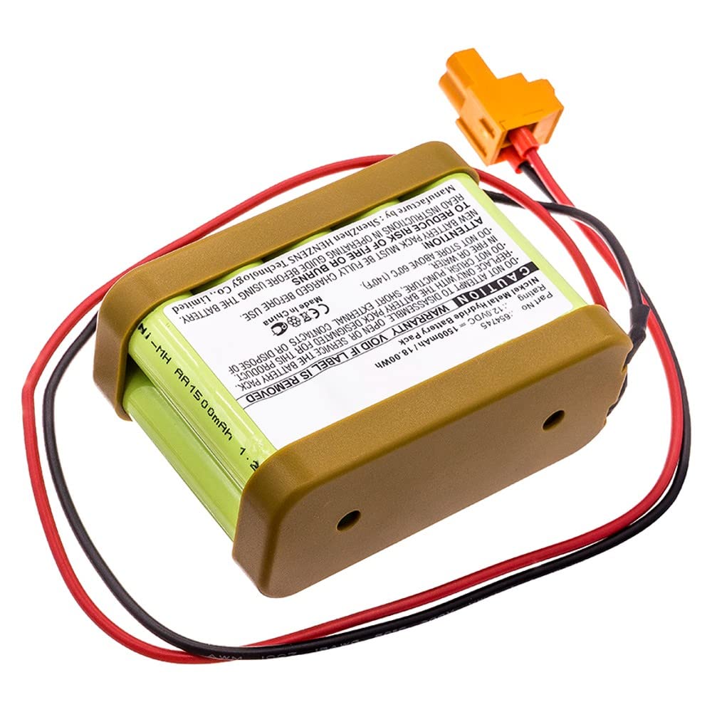 Synergy 12V 1500mAh Ni-MH Replacement Battery for Besam PSMB-5 Digital Door Lock - Ultra High Capacity - Compatible with Besam 654745 Battery - Perfect for Home & Office Security Systems