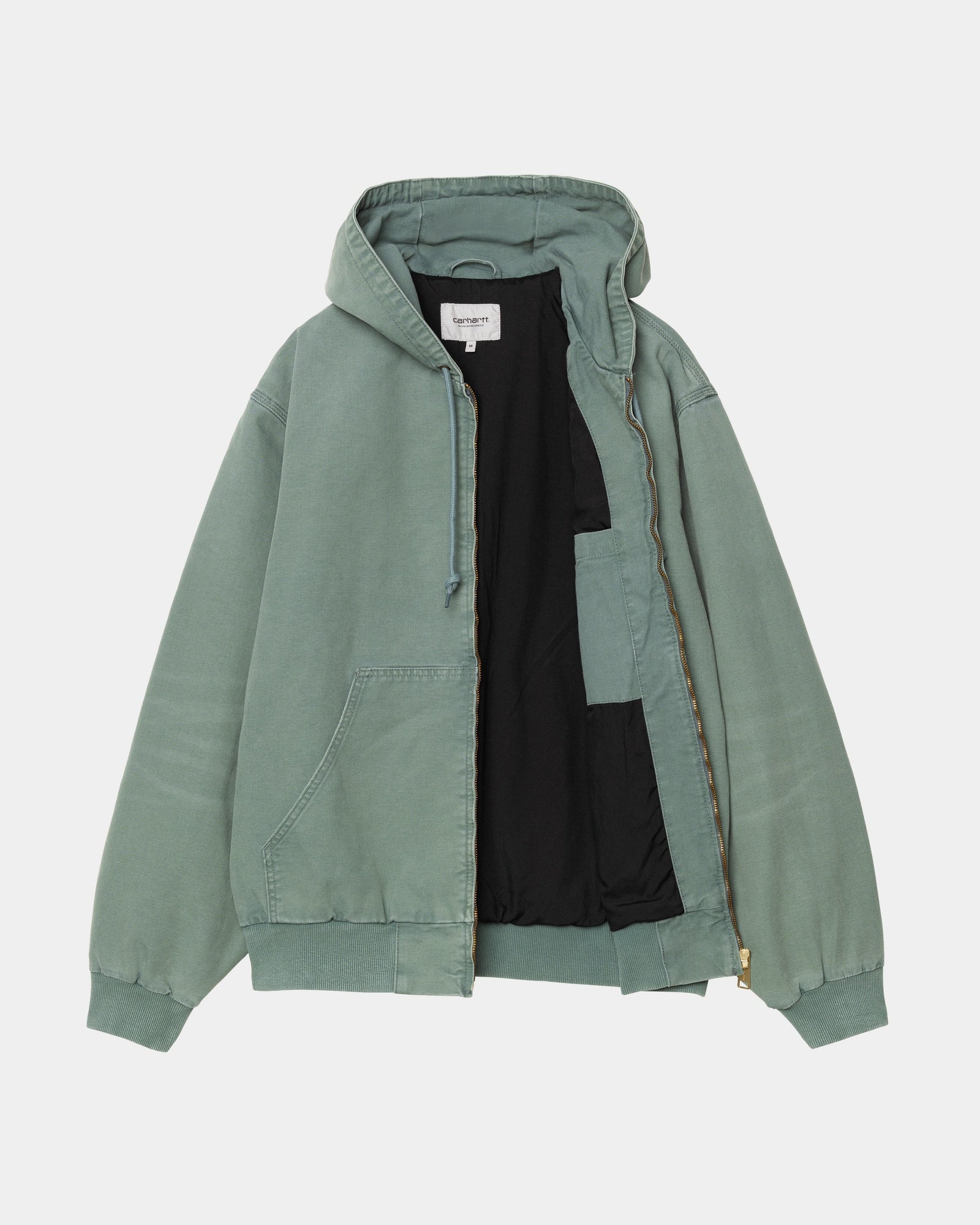 OG Active Jacket - Lightweight Spring Windbreaker for Men & Women | Stone Canvas Fabric in Silver Pine Color | Perfect for Outdoor Hiking, Jogging & Casual Wear