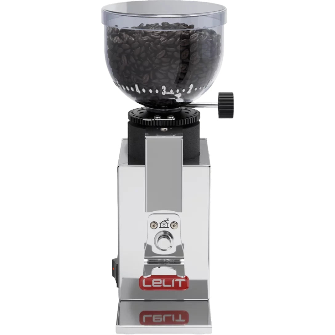 Lelit Fred Conical Burr Coffee Grinder - Premium Espresso & Drip Coffee Maker - Perfect for Home Baristas & Coffee Enthusiasts (Model: LEPL043MMI 1B80) - Great for Morning Brews, Office Use & Gift Giving