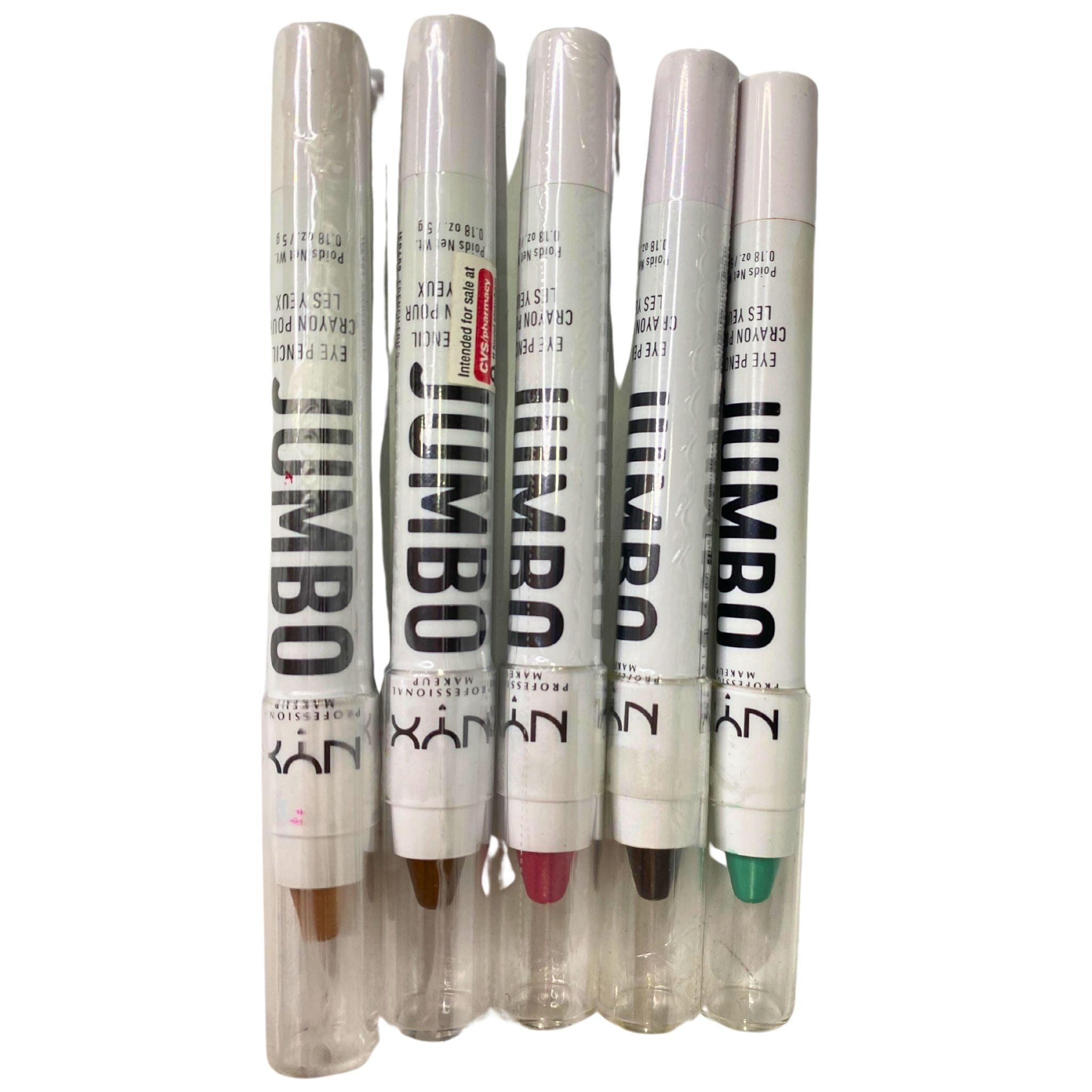 NYX JUMBO Eye Pencil Set - 55 Pack (0.18oz Each) - Smooth & Creamy Eyeliner for Bold Looks - Perfect for Professional Makeup Artists & Beauty Enthusiasts