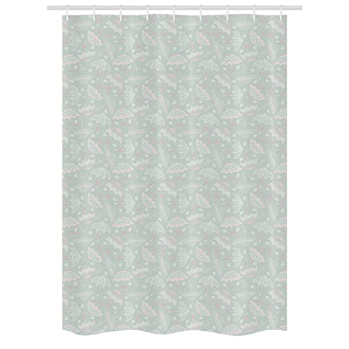 Pale Sage Green White
