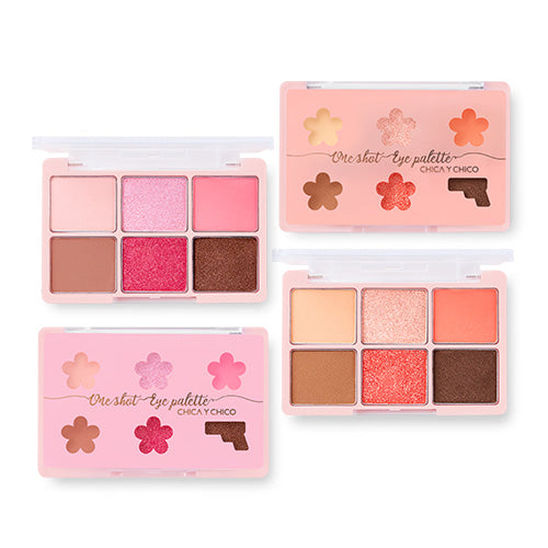 CHICA Y CHICO 2018 Spring Edition One Shot Eye Palette 9g - Long-Lasting Cream Eyeshadow for Day & Night Makeup | Perfect for Parties, Weddings & Everyday Glam