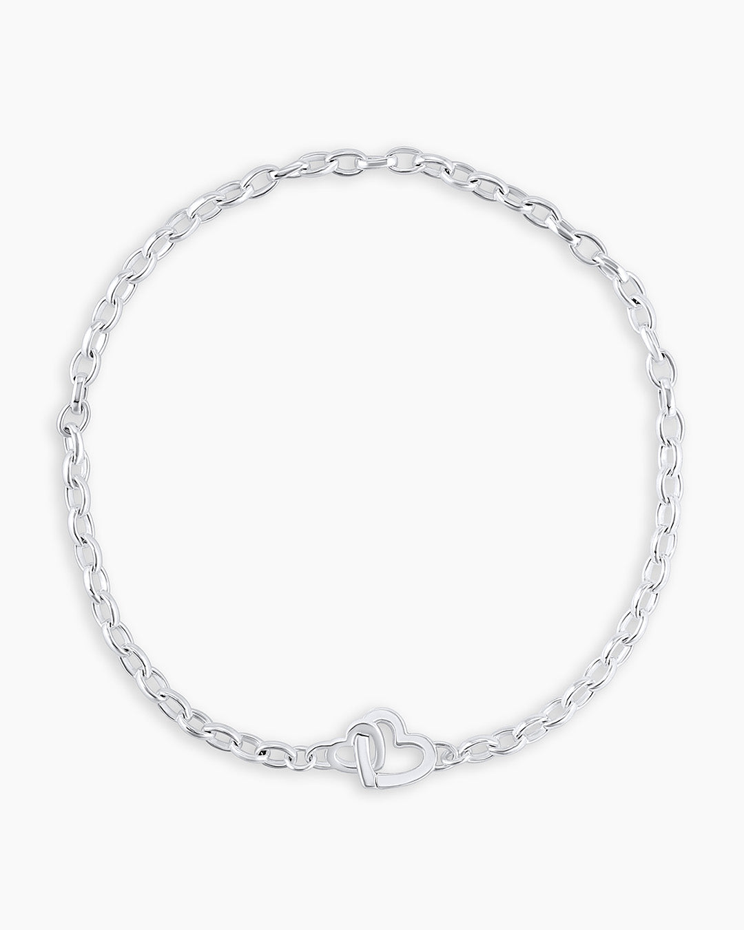 Parker Heart Mini Bracelet for Women - Dainty Gold Plated Charm Bracelet with Adjustable Chain - Perfect for Valentine's Day, Anniversary & Everyday Wear