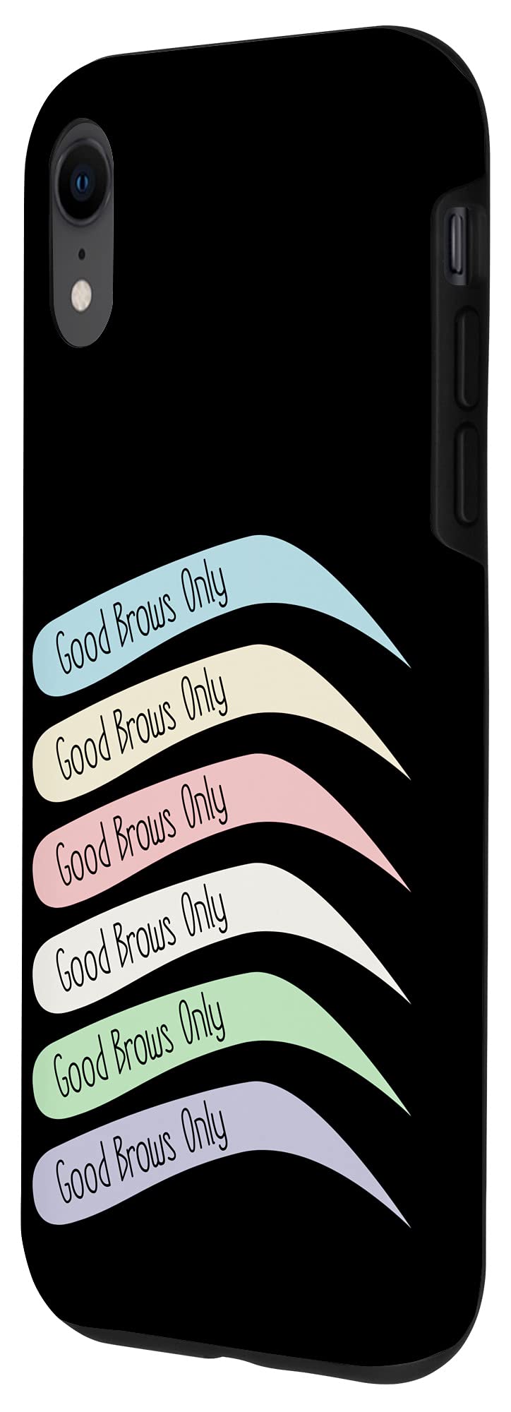 iPhone XR Case for Makeup Artists - Durable Phone Cover with Eyebrow Microblading Design, Perfect for Salon, Beauty Studio & Professional Use