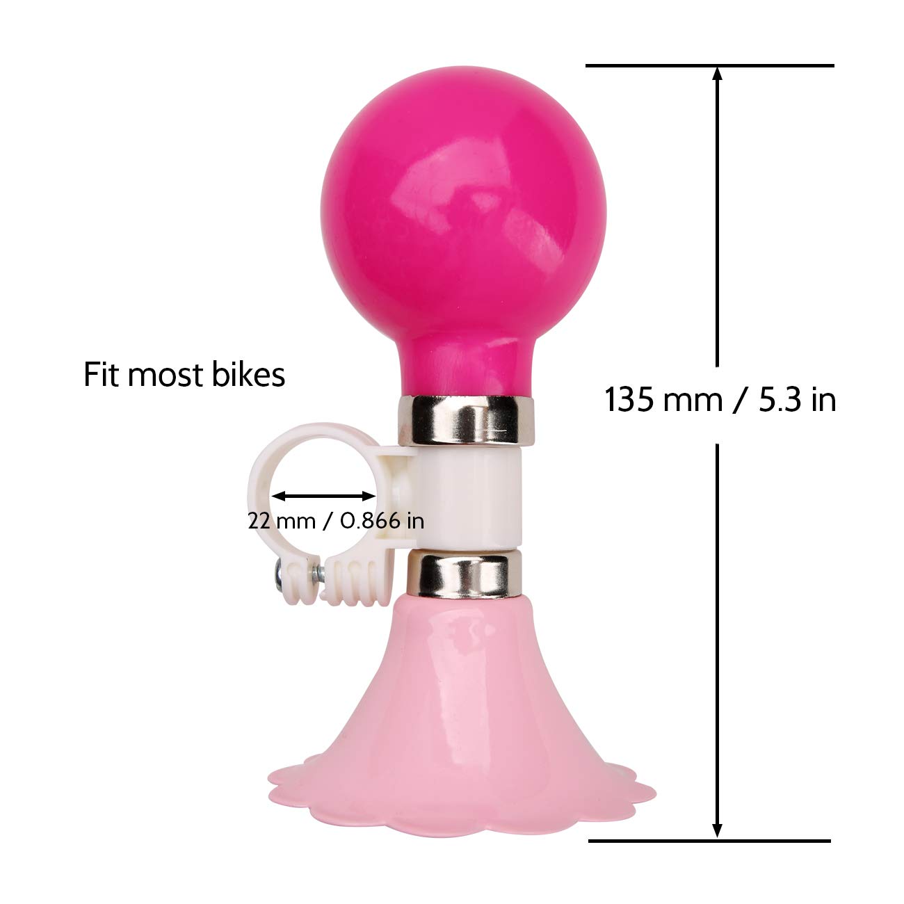 Kids Bike Horn & Bell - Loud & Fun Bicycle Accessory for Boys & Girls - Perfect for Safety & Play on School Rides & Family Cycling Trips