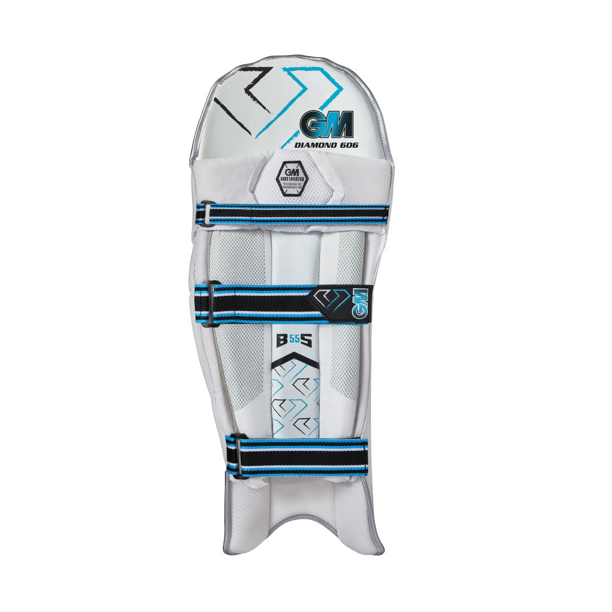 Gunn & Moore Diamond 606 Cricket Batting Pads 2024 | Premium Cricket Leg Guards for Adult Players | Perfect for Practice & Match Play