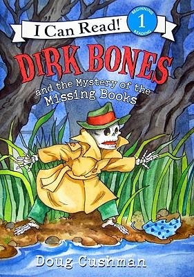 Dirk Bones and the Mystery of the Missing Books by Doug Cushman - Hardcover Children's Detective Story | Perfect for Young Readers, Bedtime Stories & Classroom Reading