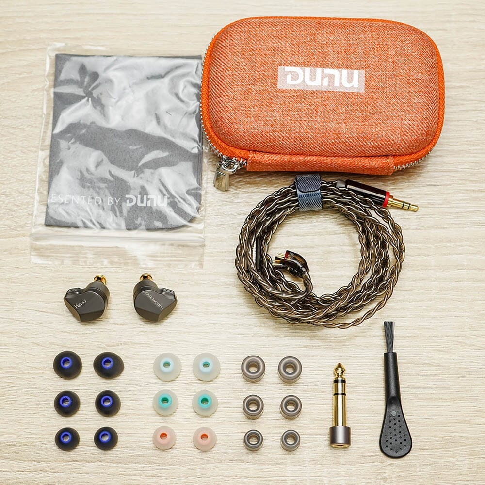 DUNU Kima Classic DLC Diaphragm Dynamic Driver In-Ear Monitors (IEMs) - High-Fidelity Audiophile Earbuds for Music, Gaming & Studio Monitoring