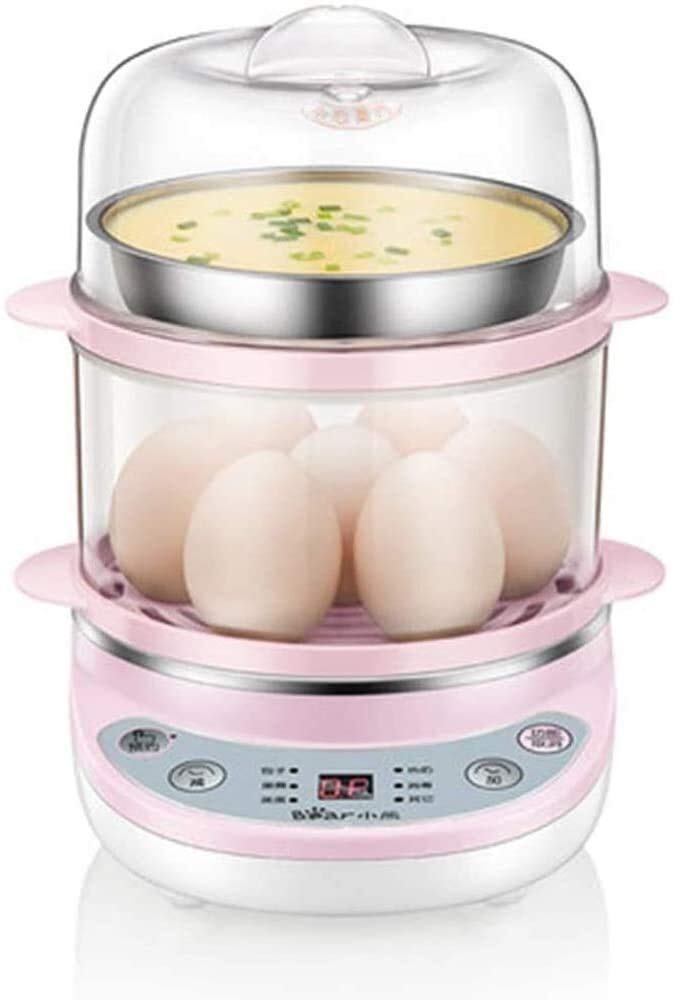 Eummit 360W Electric Egg Boiler & Steamer - Automatic Shut Off, 14 Egg Capacity with Measuring Cup - Perfect for Breakfast Meal Prep, Camping & Family Cooking (Color: Parent)