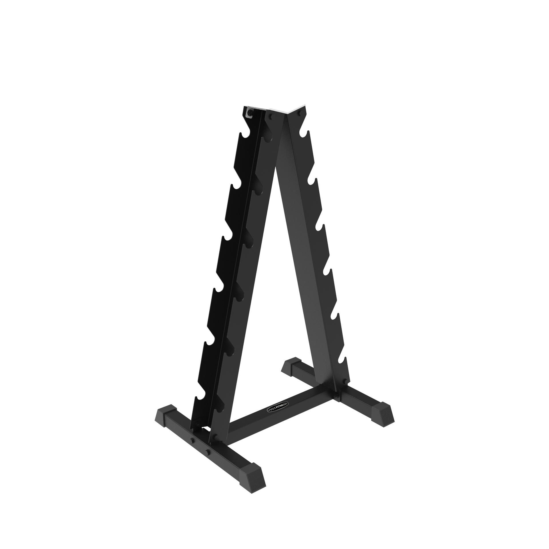 VO3 6-Pair A-Frame Dumbbell Rack - Heavy Duty Dumbbell Stand for Home Gym, Garage & Fitness Studio - Perfect for Organizing Weights & Saving Space