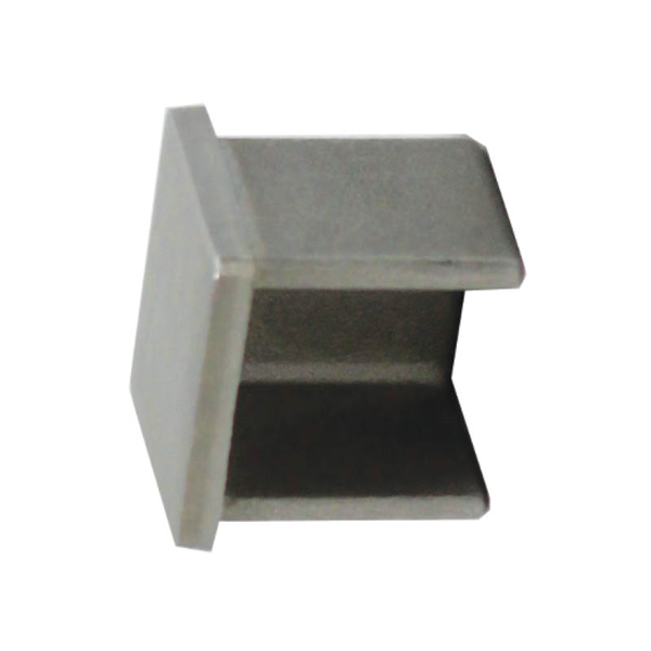 Nano DELUXE End Cap SATIN - Fits 30 x 21mm Handrail - Perfect for Staircase, Balcony, and Deck Railings