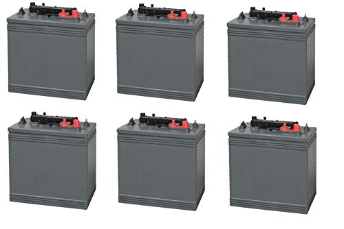 HDK DEL3022G2Z Electric Golf Cart Replacement Battery - 6 Pack for Express 2+2 Golf Cars | Long-Lasting Power for Golf Courses, Resorts & Neighborhood Transport