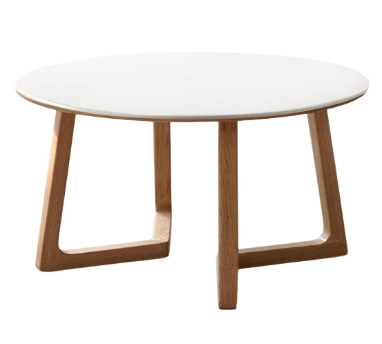 29.5x29.5x16.1 inch / 75x75x41.2сm / Natural wood color / oak slate coffee table