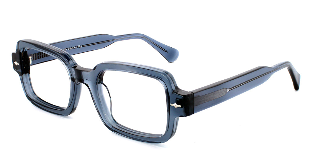 Stylish Thick Rimmed Rectangle Eyeglass Frames WD1308P - Trendy Unisex Glasses for Reading, Driving & Everyday Wear
