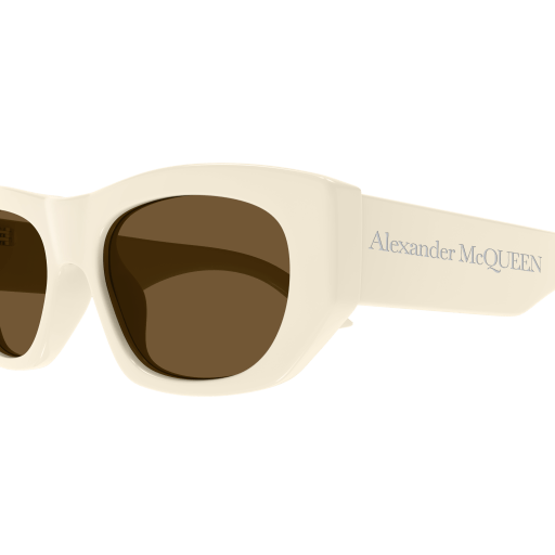 Alexander McQueen AM0450S 004 Sunglasses - Luxury Designer Shades for Women & Men | Perfect for Outdoor Activities, Beach, and Fashion Statements