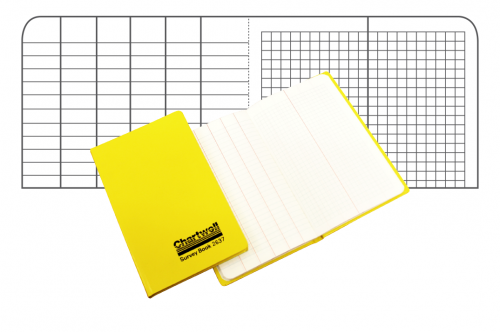 Professional Chartwell C2637 Surveying Book (350F) - Essential Guide for Land Surveyors, Engineers & Students - Perfect for Fieldwork, Study & Reference