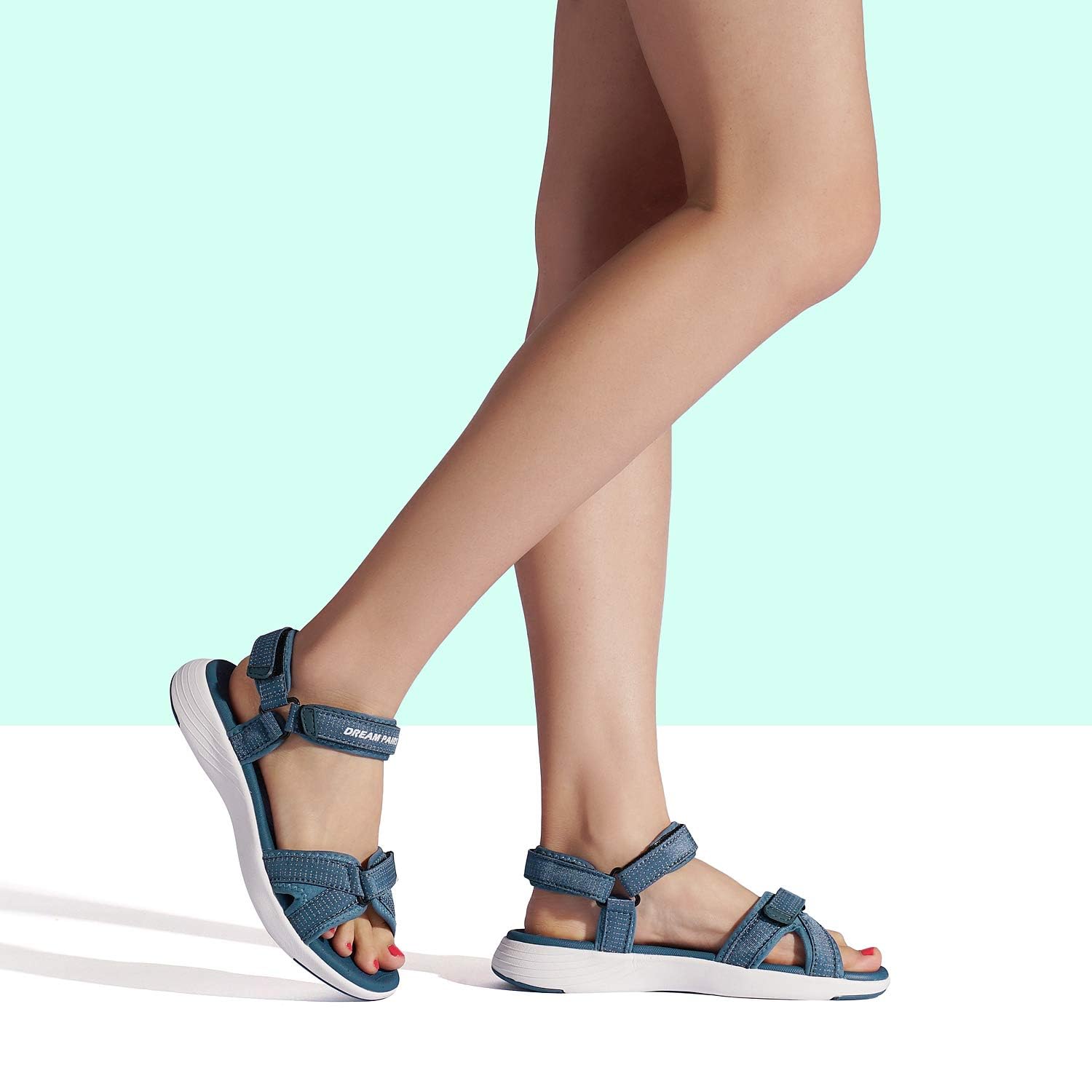 DREAM PAIRS Women's Sport Athletic Sandals - Lightweight Hiking & Outdoor Walking Shoes for Women - Perfect for Trail Running, Beach, Travel & Summer Adventures