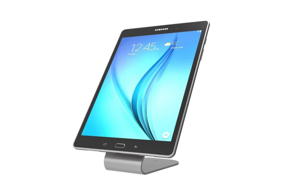 Compulocks Universal Tablet Stand with Lock - Adjustable & Secure Holder for iPad, Samsung, Smartphones - 6