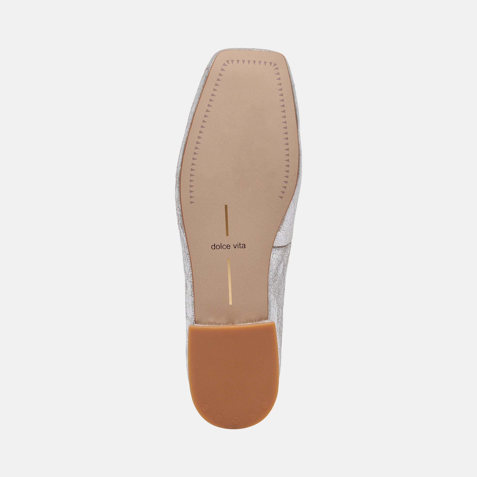 ASHYA Women's Ballet Flats - Silver Distressed Leather Loafers for Comfort & Style | Perfect for Work, Casual Outfits & Travel