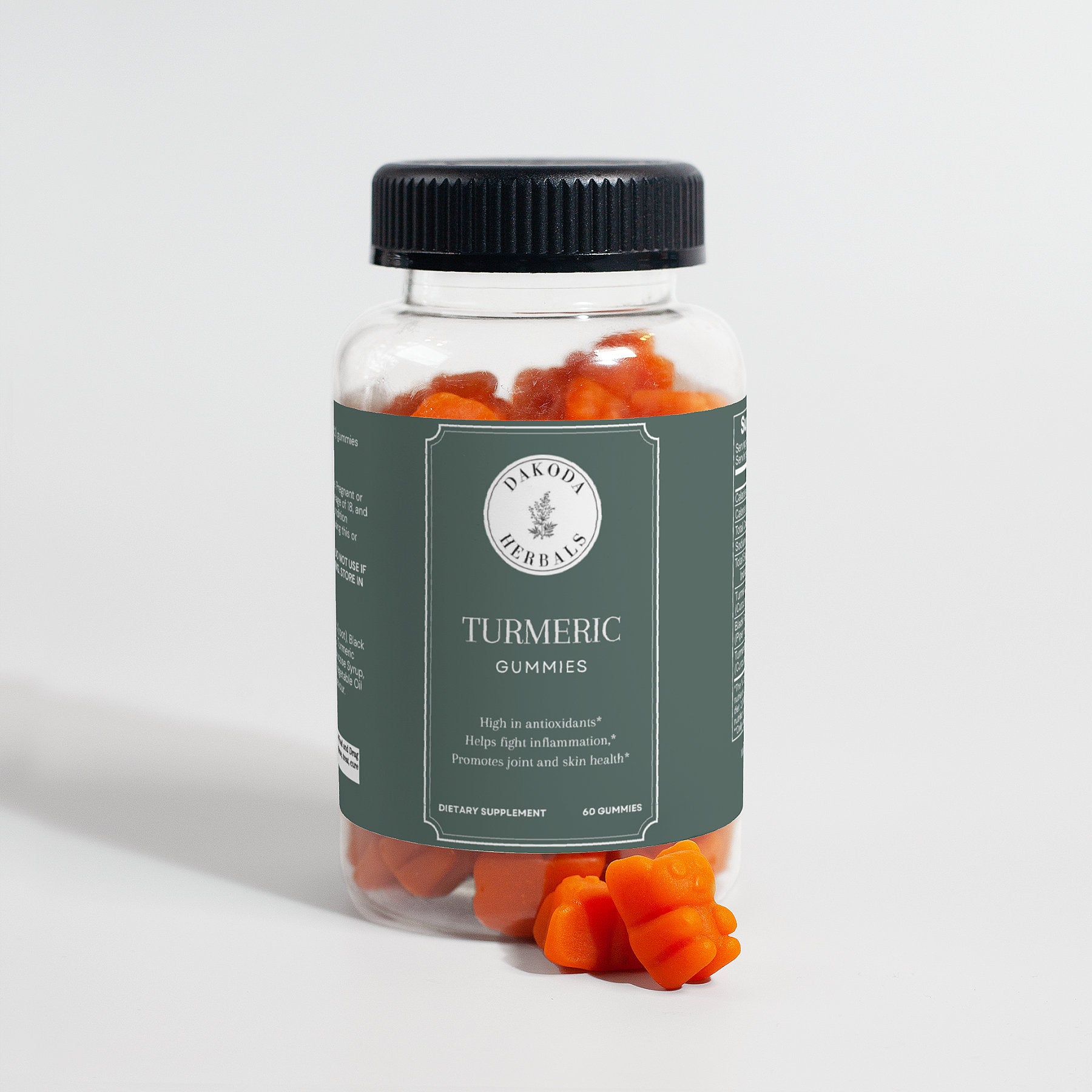 Best Turmeric Gummies with Black Pepper for Joint Support & Inflammation Relief - Vegan, Gluten-Free Supplement for Daily Wellness & Pain Management