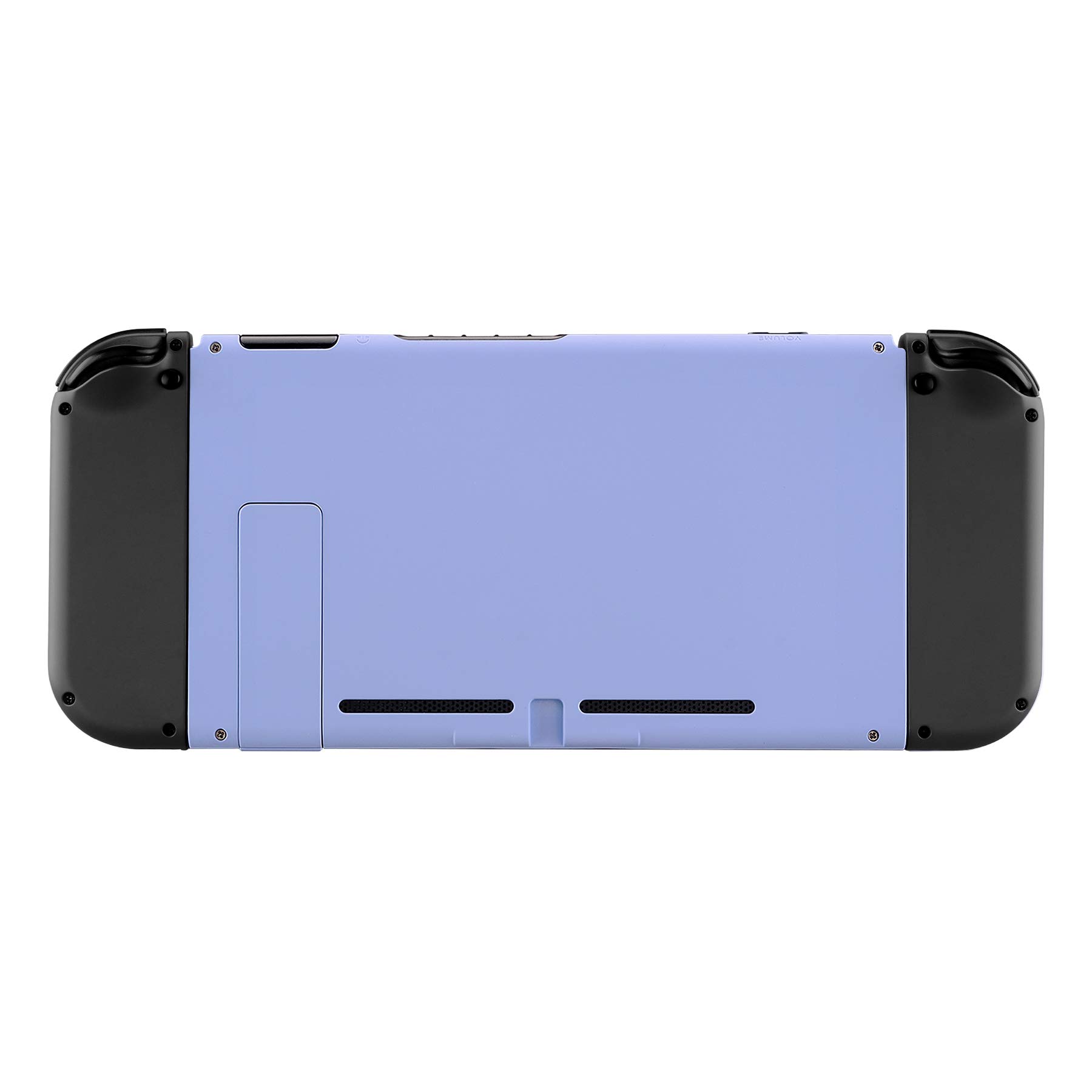 eXtremeRate Light Violet Back Plate Replacement for Nintendo Switch - DIY Housing Shell Case with Kickstand (Backplate Only, No Console Included) - Perfect for Customization, Repair, and Gaming Accessories