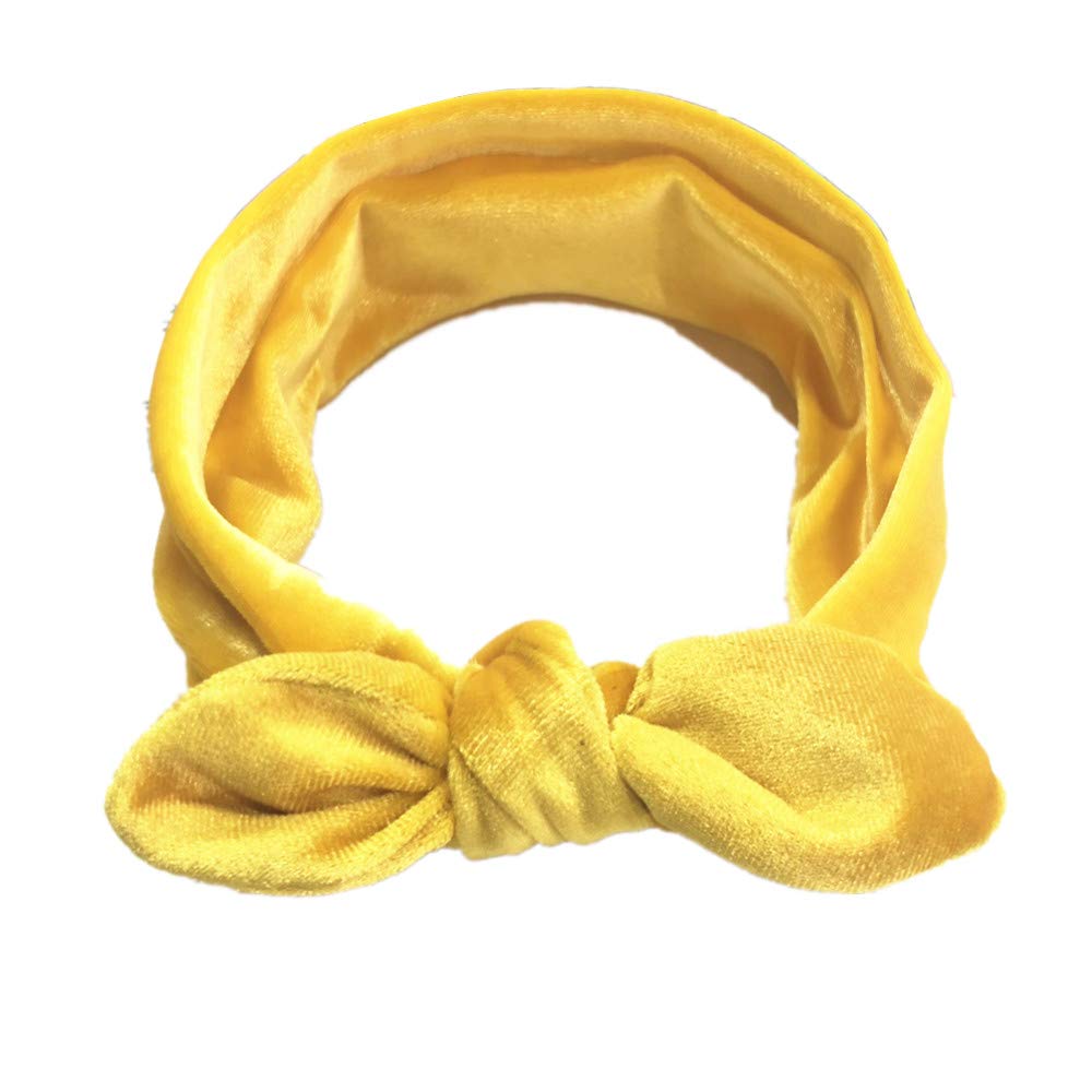 11Pcs Velvet Hair Bows for Toddler Girls - Soft Ribbon Headbands & Big Bow Hair Accessories for Baby, Kids - Perfect for Parties, Holidays & Daily Outfits