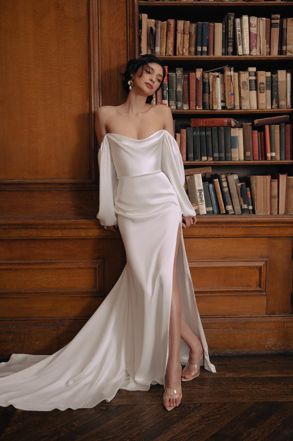 Jenny Yoo Luciana Wedding Gown - Elegant A-Line Bridal Dress for Church Ceremony & Beach Weddings