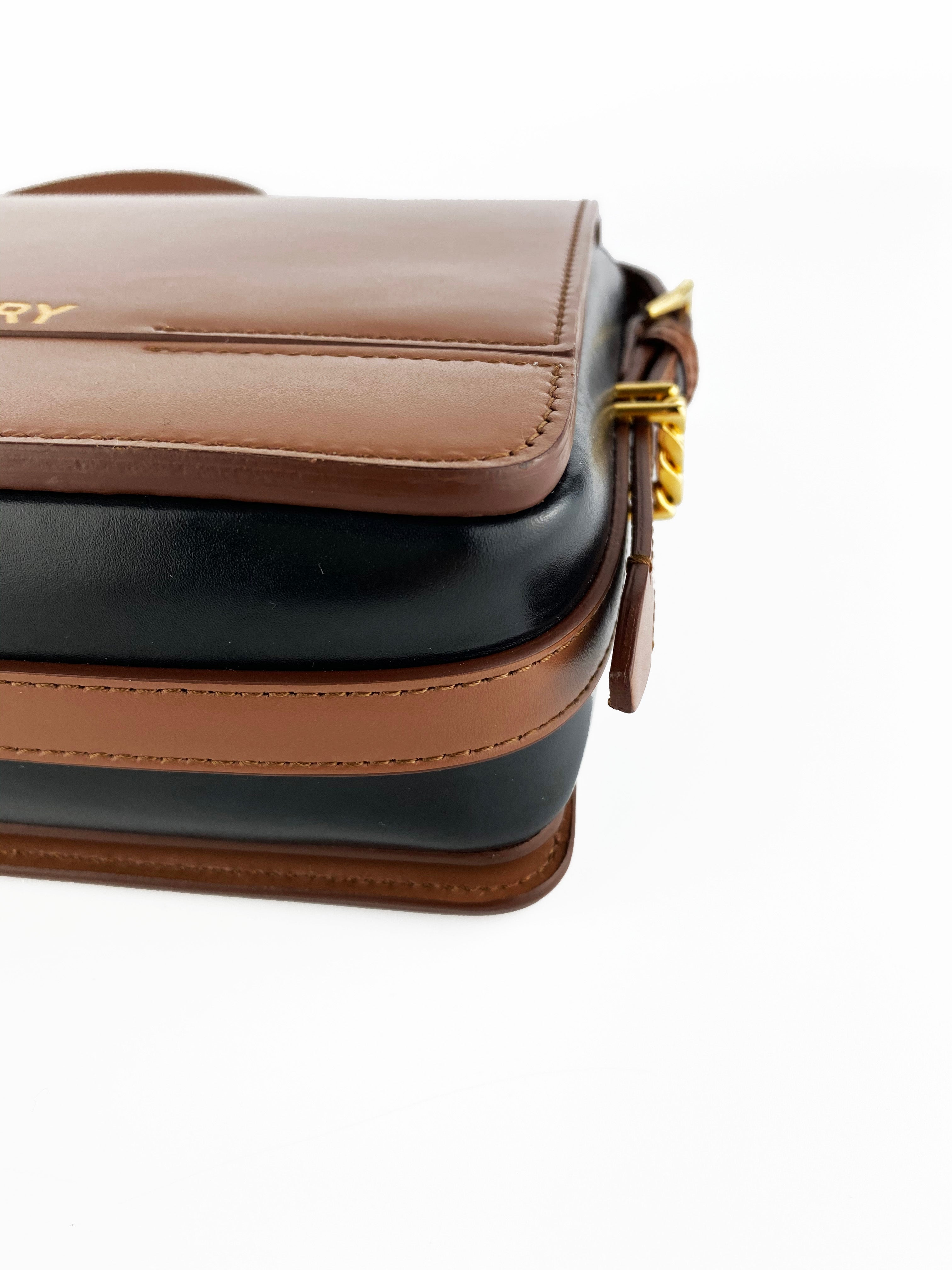 Burberry Small Grace Crossbody Bag in Brown Leather | Luxury Handbag for Women | Perfect for Work, Travel & Everyday Use