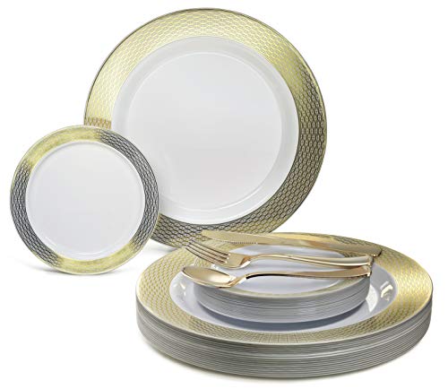 B6. Diamond White & Gold, Gold Silverware