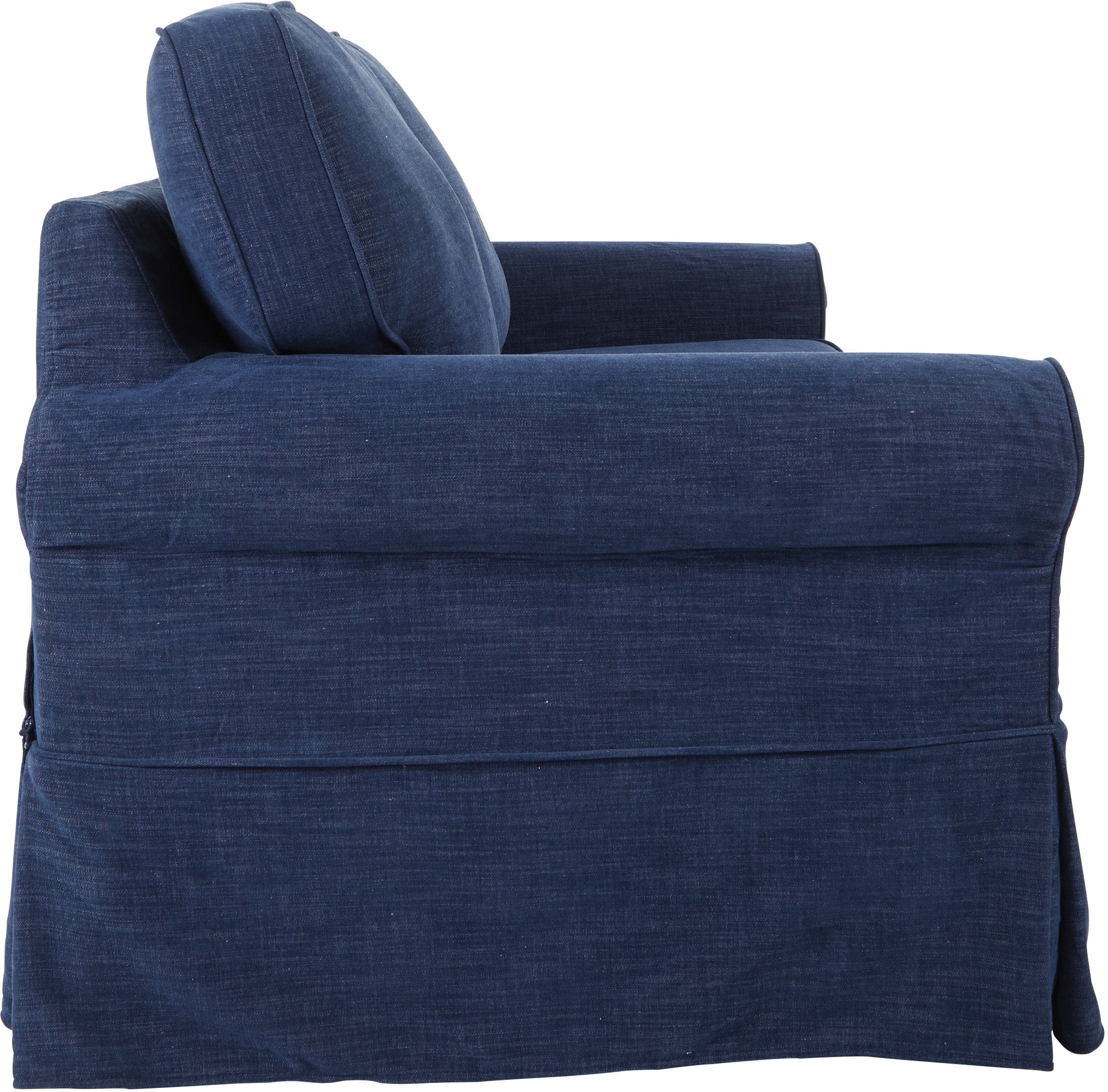 Office Star Ashton Loveseat [ASN52] - Modern Two-Seater Sofa for Home Office, Living Room & Small Spaces - Comfortable Upholstered Lounge Chair with Sturdy Metal Base