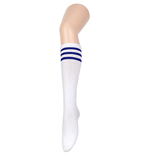 C White With Blue Stripes