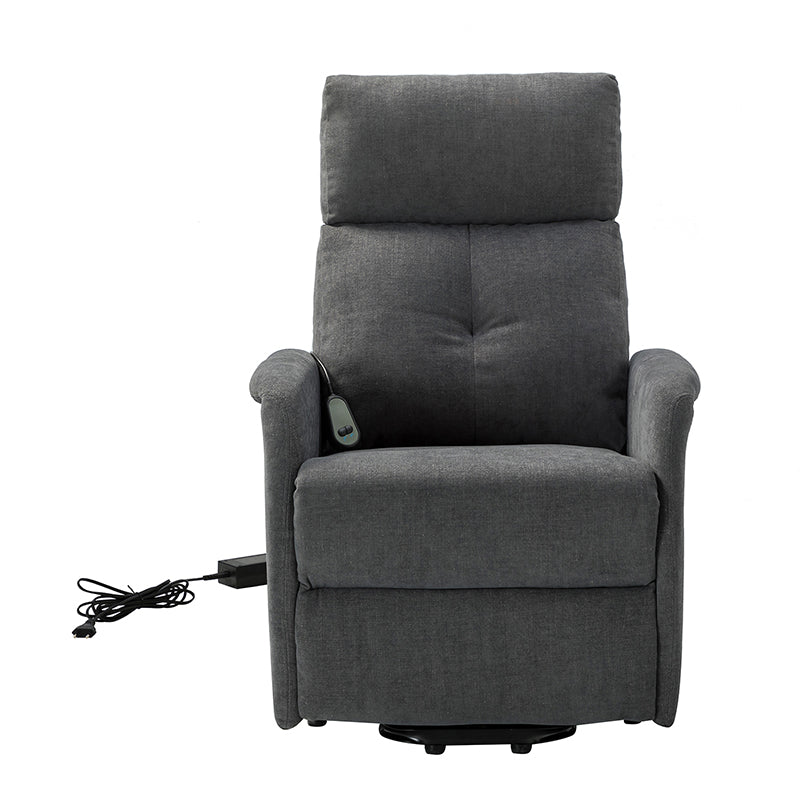 Serena Power Recliner Chair with Massage & Heat - Electric Lift Recliner Sofa for Living Room, Elderly & Home Theater Comfort (Brown) - Perfect for Relaxation, Movie Nights & Pain Relief