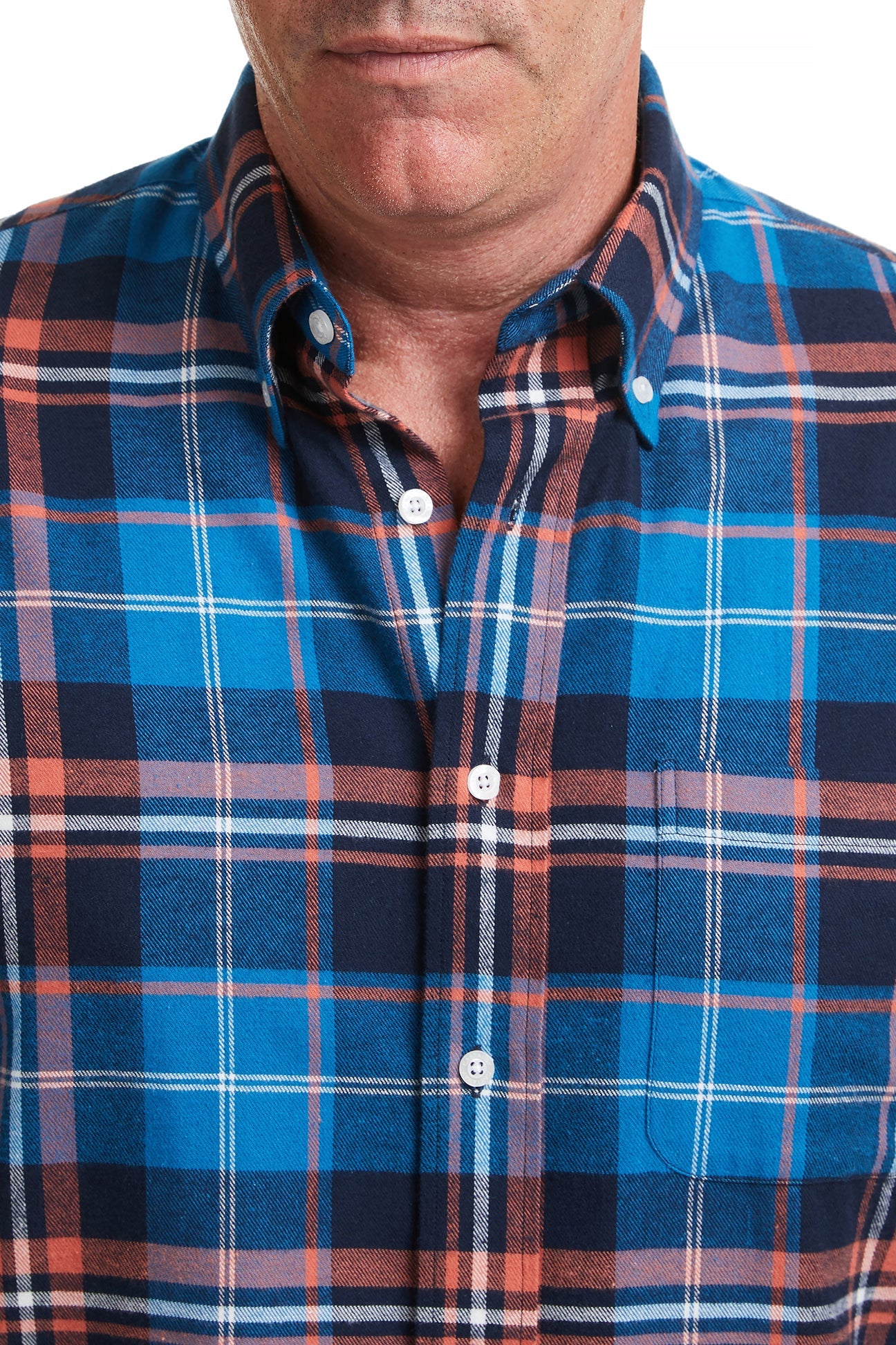 Chase Shirt Dusk Plaid Flannel - Soft Cotton Button Down Shirt for Men | Casual & Outdoor Wear for Fall & Winter