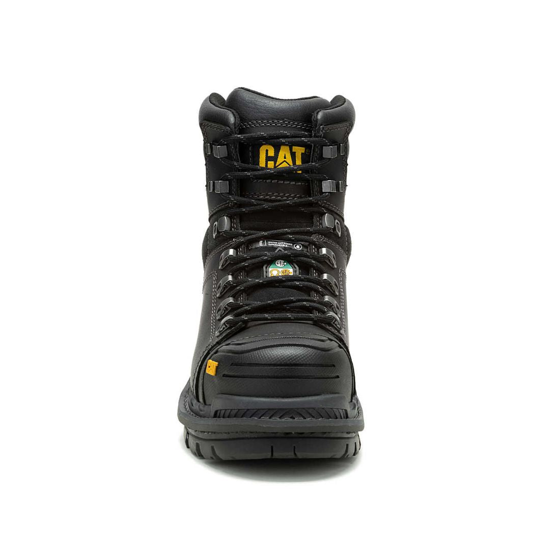 Cat Hauler Men's CSA Approved XL 6 Composite Toe Work Boots - Black Safety Shoes for Construction & Heavy Duty Work | Durable Work Boots for Electricians, Carpenters & Industrial Workers