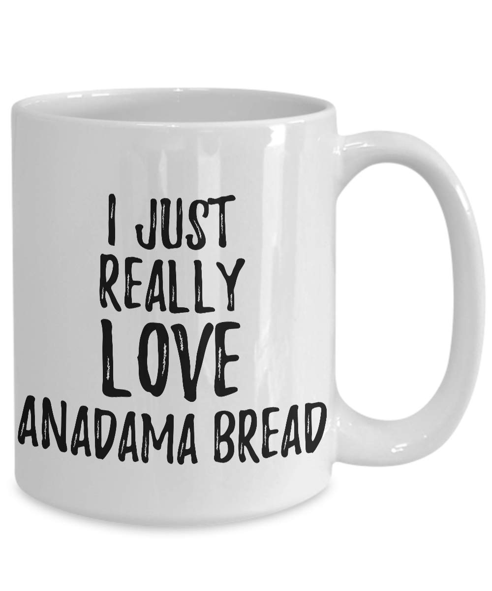 Funny Anadama Bread Mug - 15 oz Large Coffee & Tea Cup for Food Lovers - Perfect Gift for Coffee Addicts & Baking Enthusiasts - Great for Home, Office or Gifts
