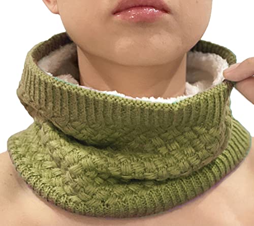 Knit Olive Green Solid (L/Xl)