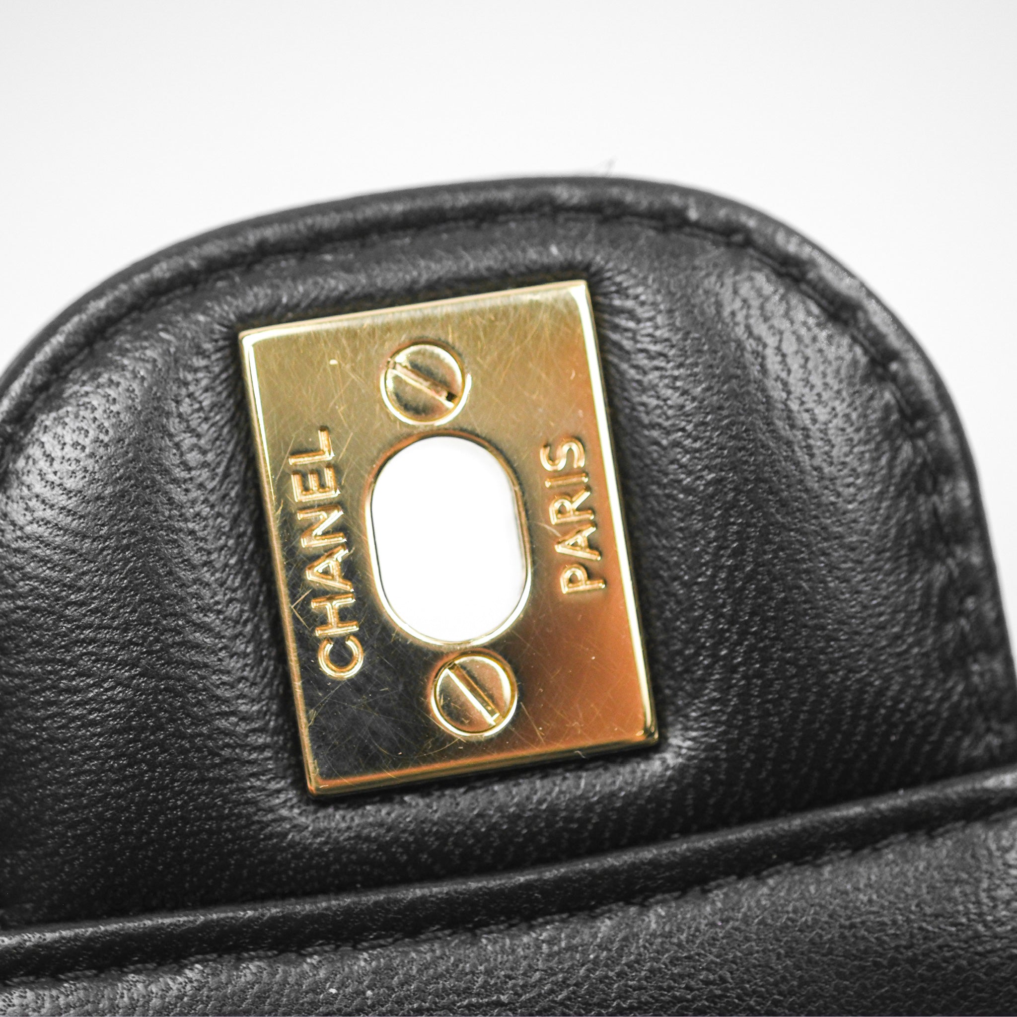 Chanel Chevron Mini Rectangular Flap Bag in Black Lambskin Leather with Gold Hardware - Luxury Crossbody Purse for Women, Perfect for Evening Events & Date Nights