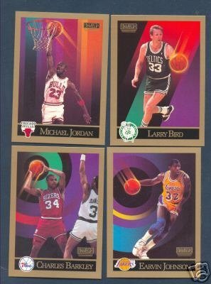 1990-91 Skybox Basketball Cards Premier Edition - Complete 300 Card Set Featuring Michael Jordan, Larry Bird, Magic Johnson - NBA Trading Cards Collection for Sports Memorabilia & Investment - Perfect for Collectors, Fans, and Gift Giving