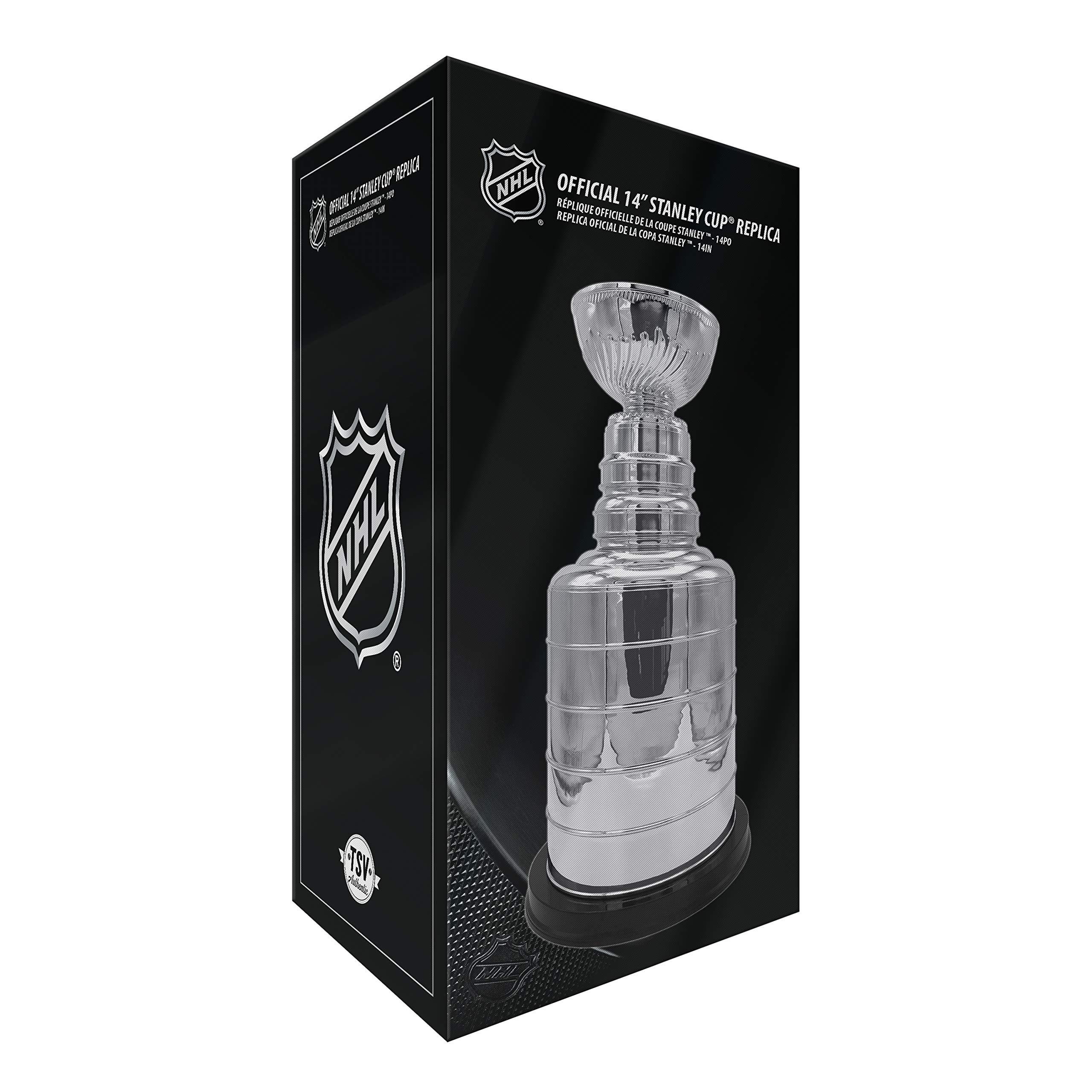 14-inch NHL Stanley Cup Champions Trophy Replica - Perfect Hockey Gift for Men, Fans, Players & Collectors | Great for Game Room Decor, Sports Awards & Hockey Themed Parties