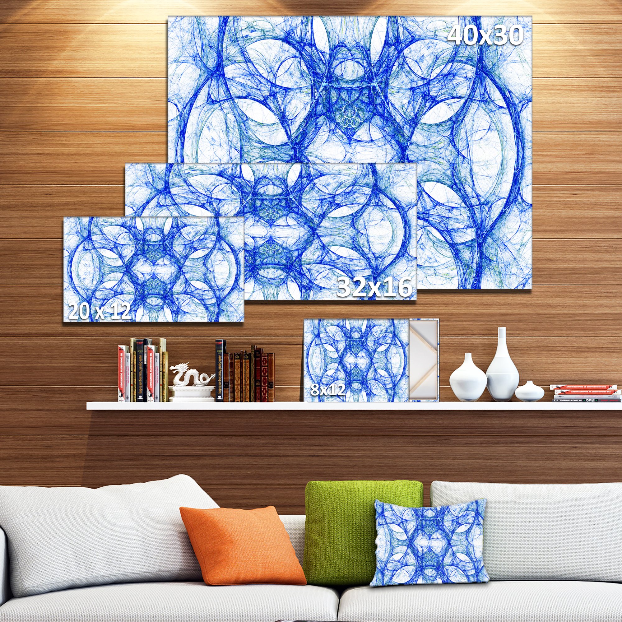 Iron Knight Abstract Canvas Art Print - Modern Wall Decor for Living Room, Bedroom & Office | Unique Handmade Home Decor