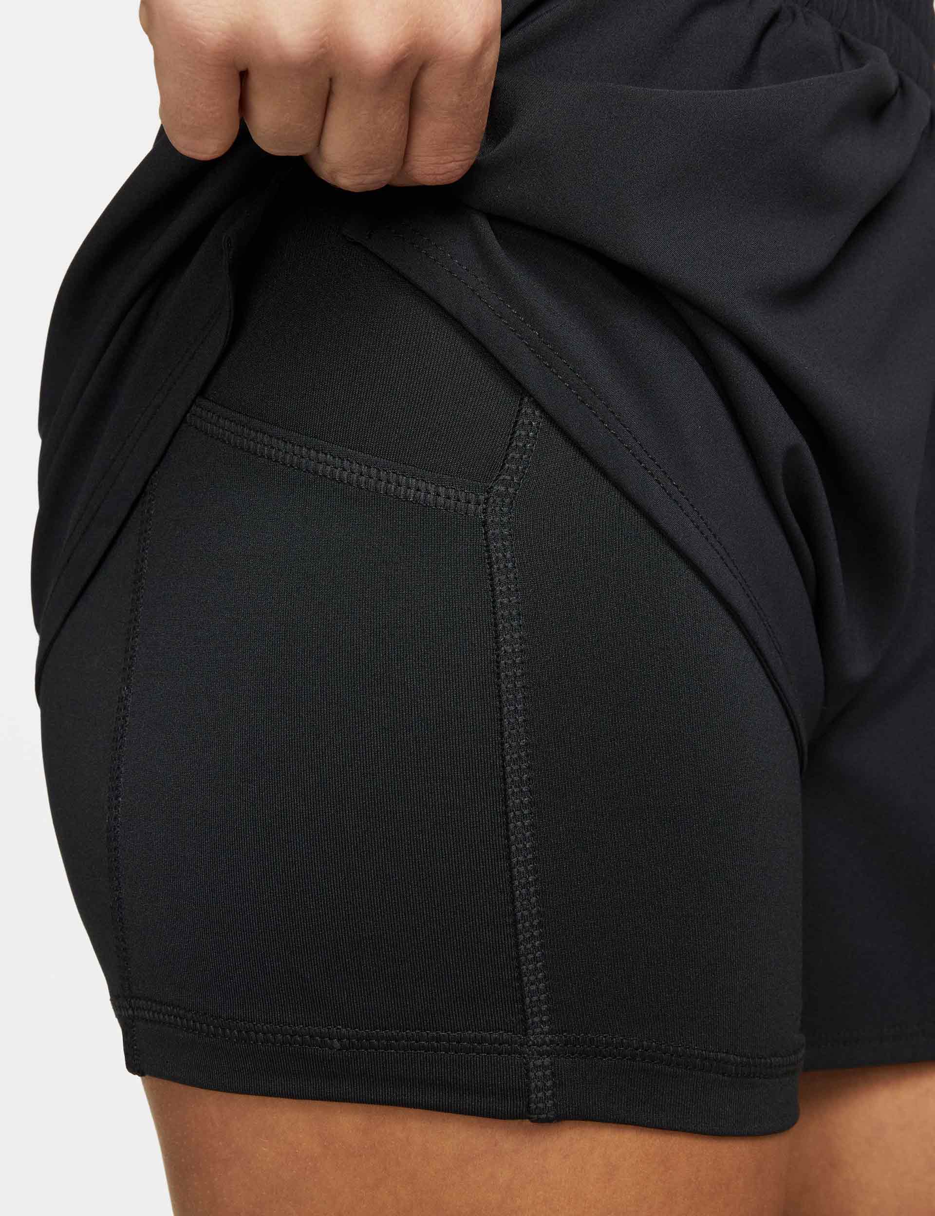 Nike Dri-FIT 2-in-1 Running Shorts for Men - Breathable Workout Shorts with Built-in Liner, Black - Perfect for Gym, Jogging & Outdoor Sports