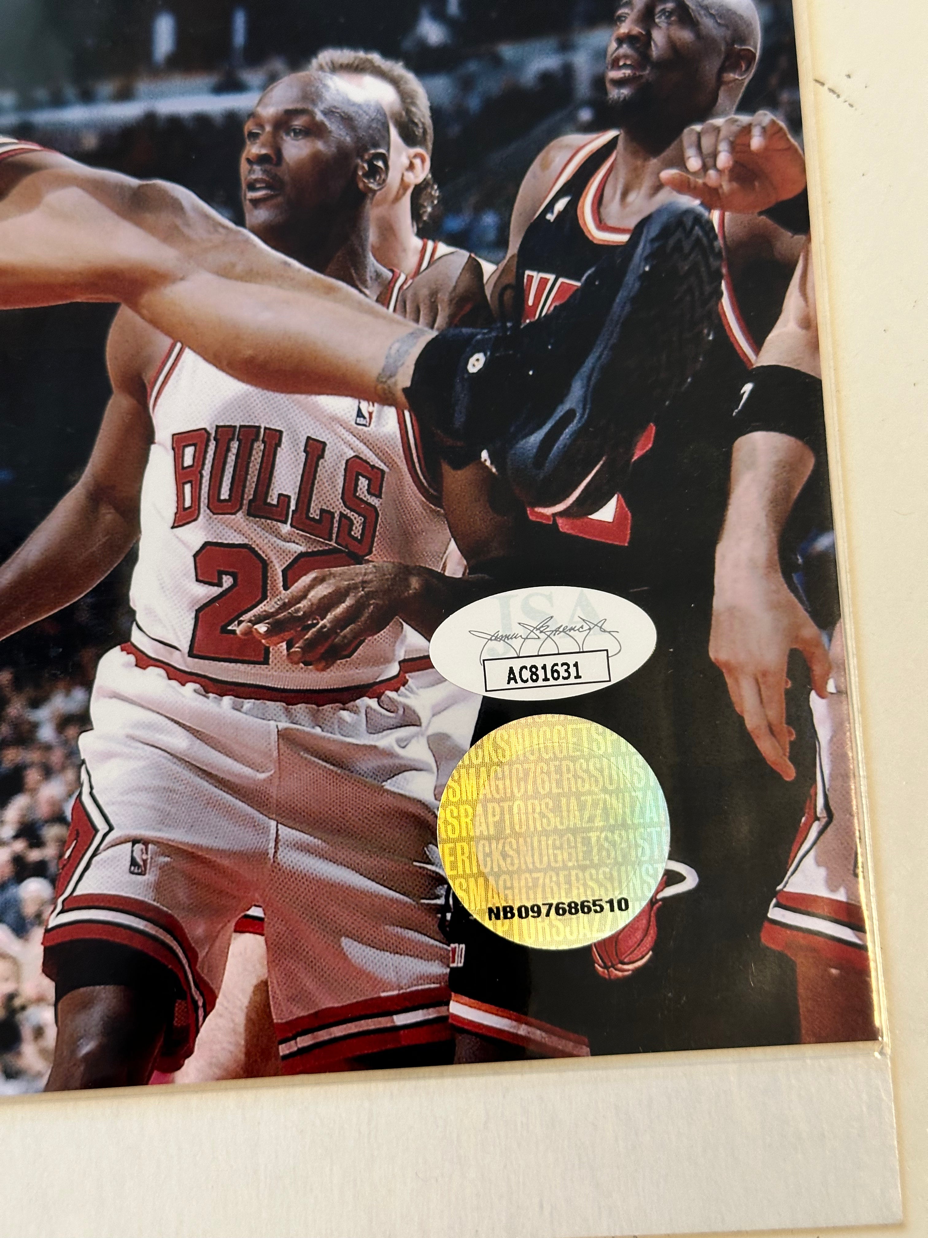 Dennis Rodman Autographed 8x10 Photo - JSA Certified Rare Signed Basketball Memorabilia - Perfect for Collectors, Fans, and Sports Decor