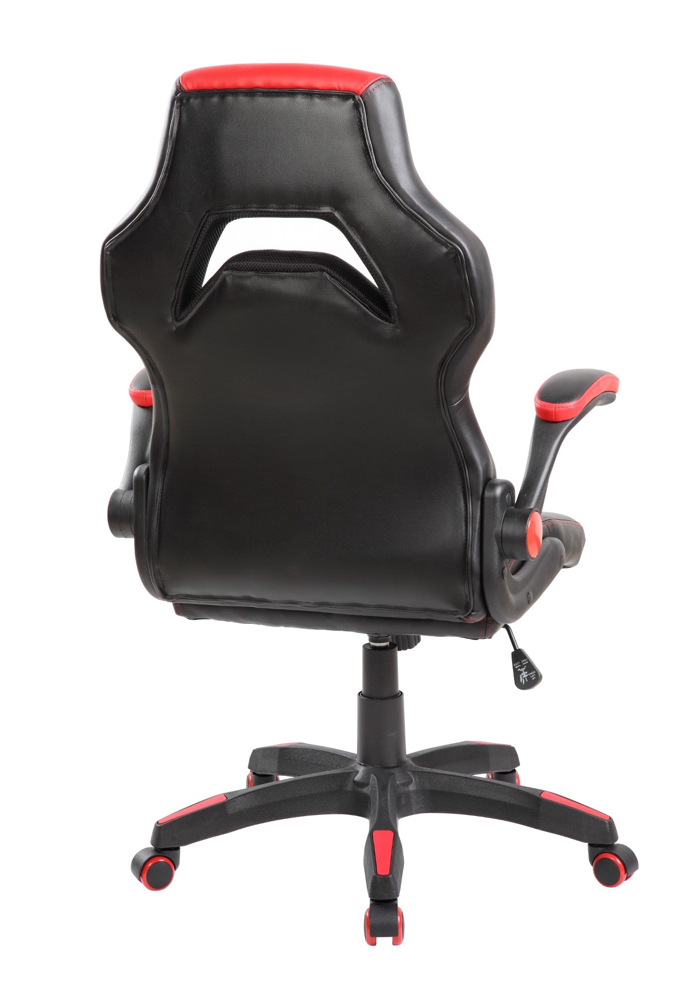 HAWK SERIES 9508 Ergonomic Gaming Chair with Lumbar Support - Black & Red for PC, Console & Office Use