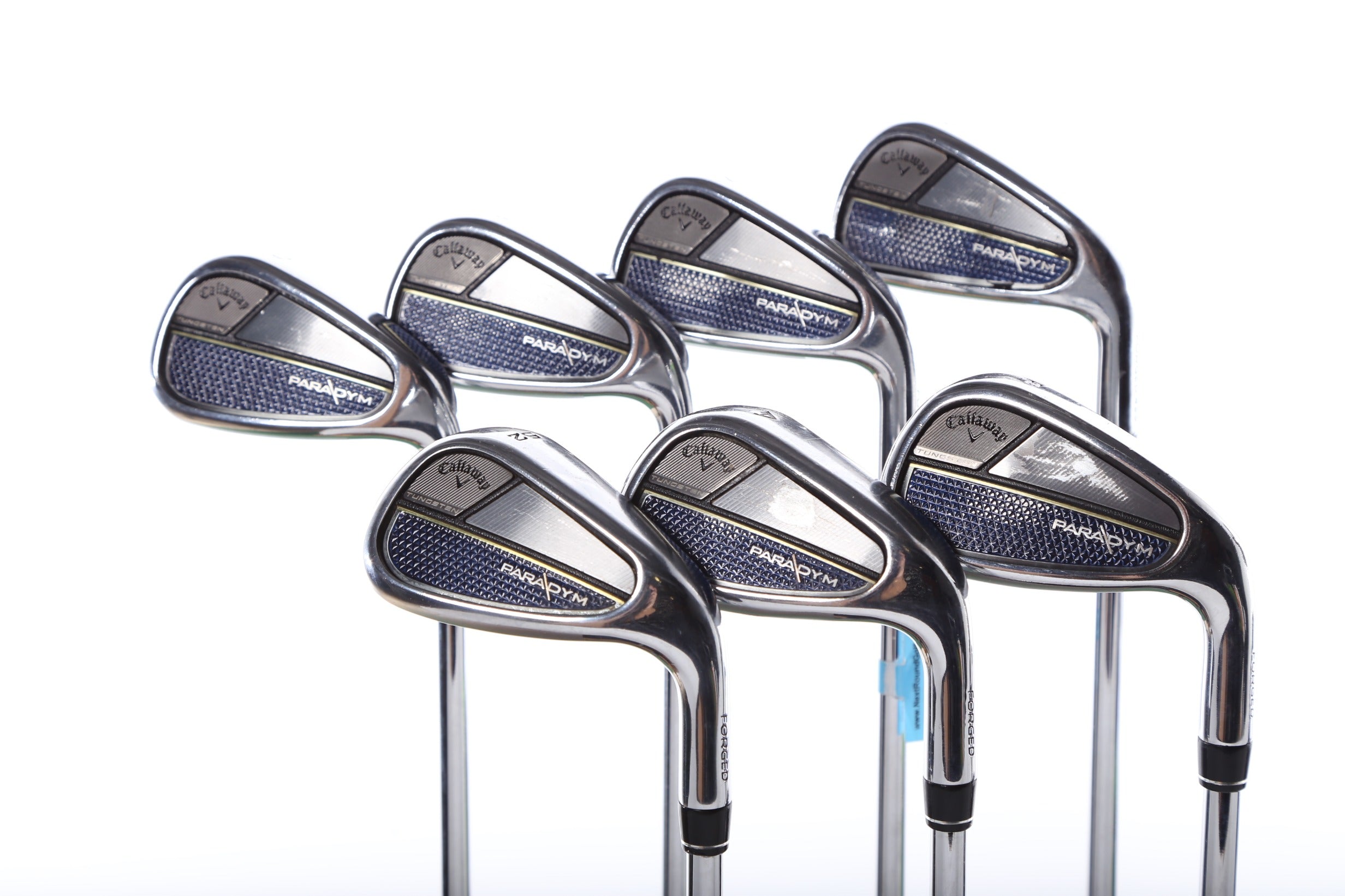 Used Callaway Paradym Iron Set - Right Handed 6-PW, AW, 52° Regular Flex Golf Clubs for Men | Perfect for Mid-Handicap Players on Course & Driving Range Practice