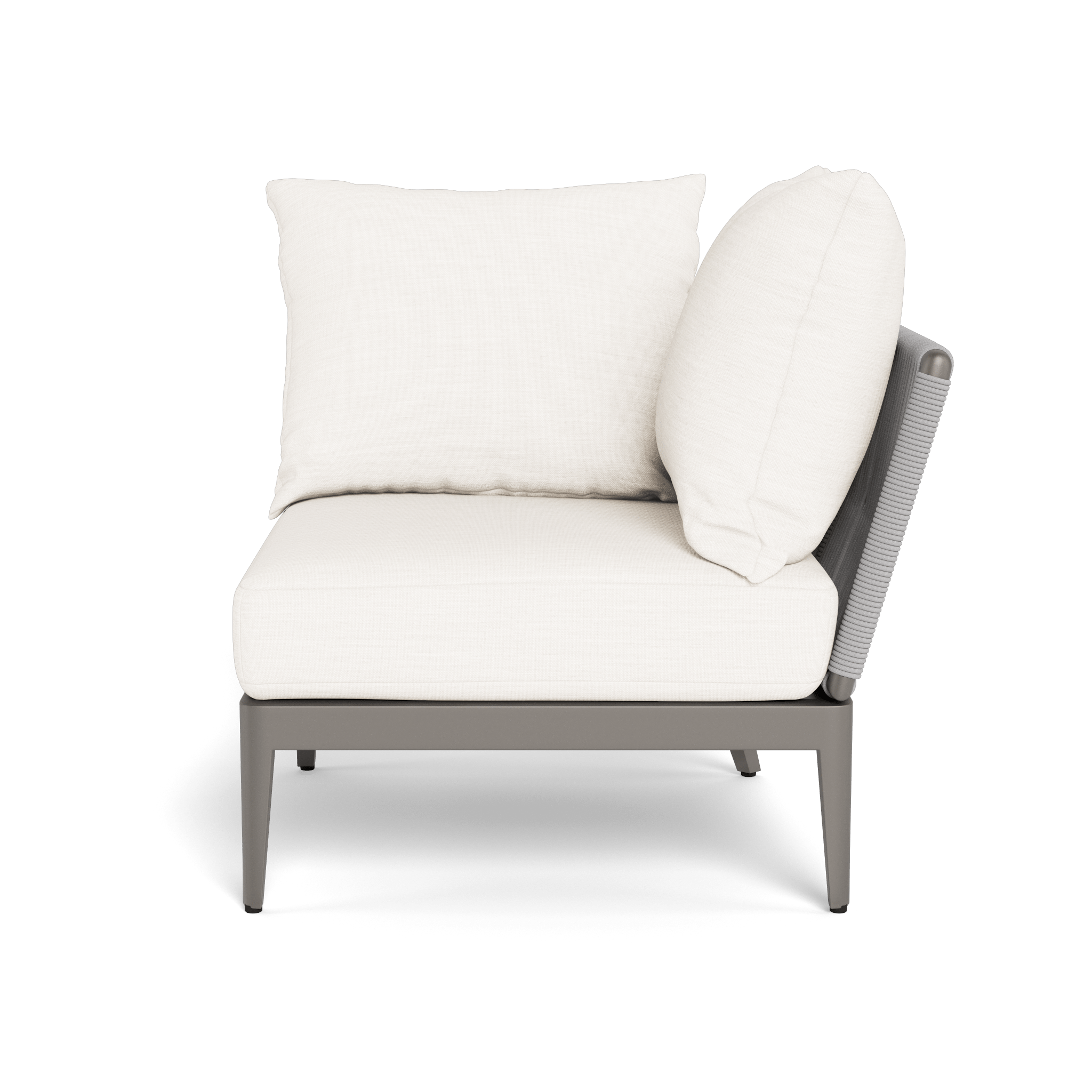 Hamilton Corner Sofa - Modern L-Shaped Sectional Couch with Storage Ottoman, Perfect for Small Spaces & Apartment Living - Living Room, Family Room, Home Theater, Office Lounge