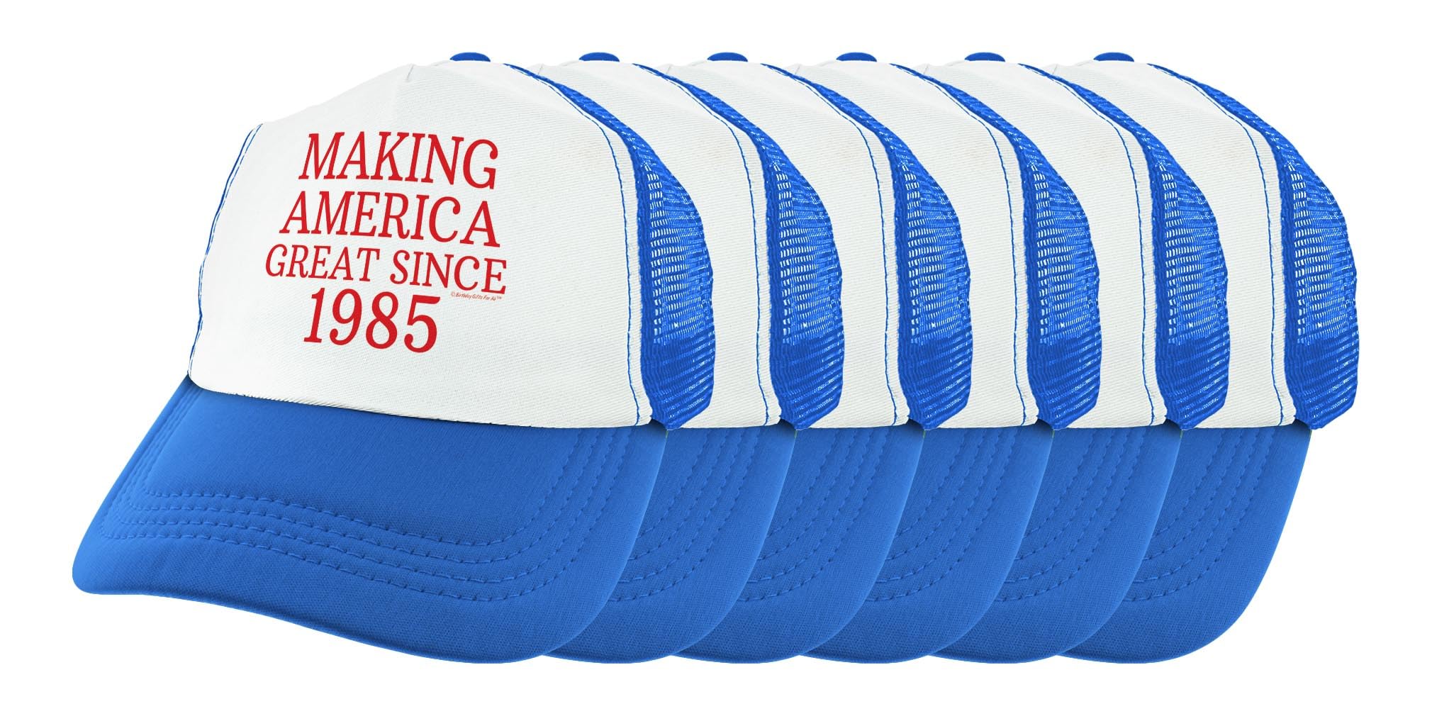ThisWear 40th Birthday MAGA Trucker Hat - Making America Great Since 1983 Snapback Cap for Men & Women | Perfect for 40th Birthday Parties, Political Events & Patriotic Celebrations