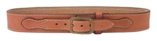 Desantis B37TL38PP Desperado Gun Belt - Tan, Size 38 - Premium Leather Concealed Carry Holster Belt for Cowboy, Western & Outdoor Enthusiasts - Perfect for Hunting, Shooting Range & EDC