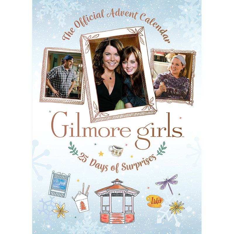 Gilmore Girls Official Advent Calendar 2023 - 24 Days of Festive Countdown with Collectible Trinkets & Quotes - Perfect for Christmas Decor, Holiday Gifting & TV Show Fans
